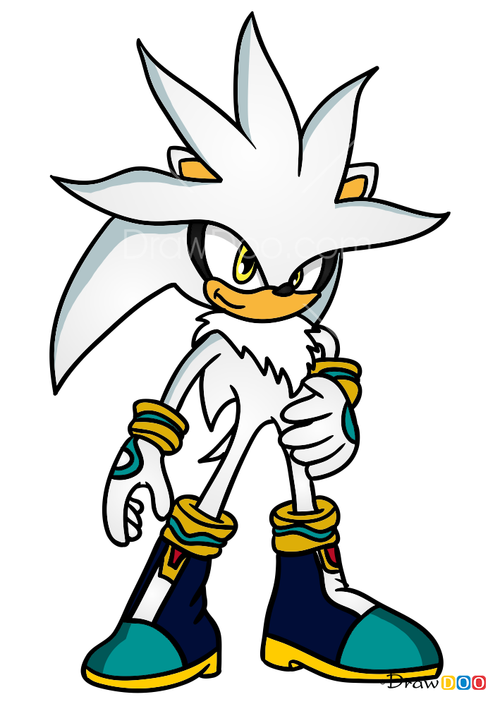 How to Draw Silver the Hedgehog, Sonic the Hedgehog